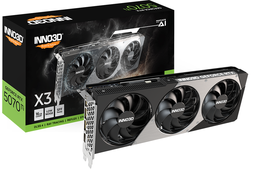 INNO3D GeForce RTX 5070 TI X3 16GB GDDR7